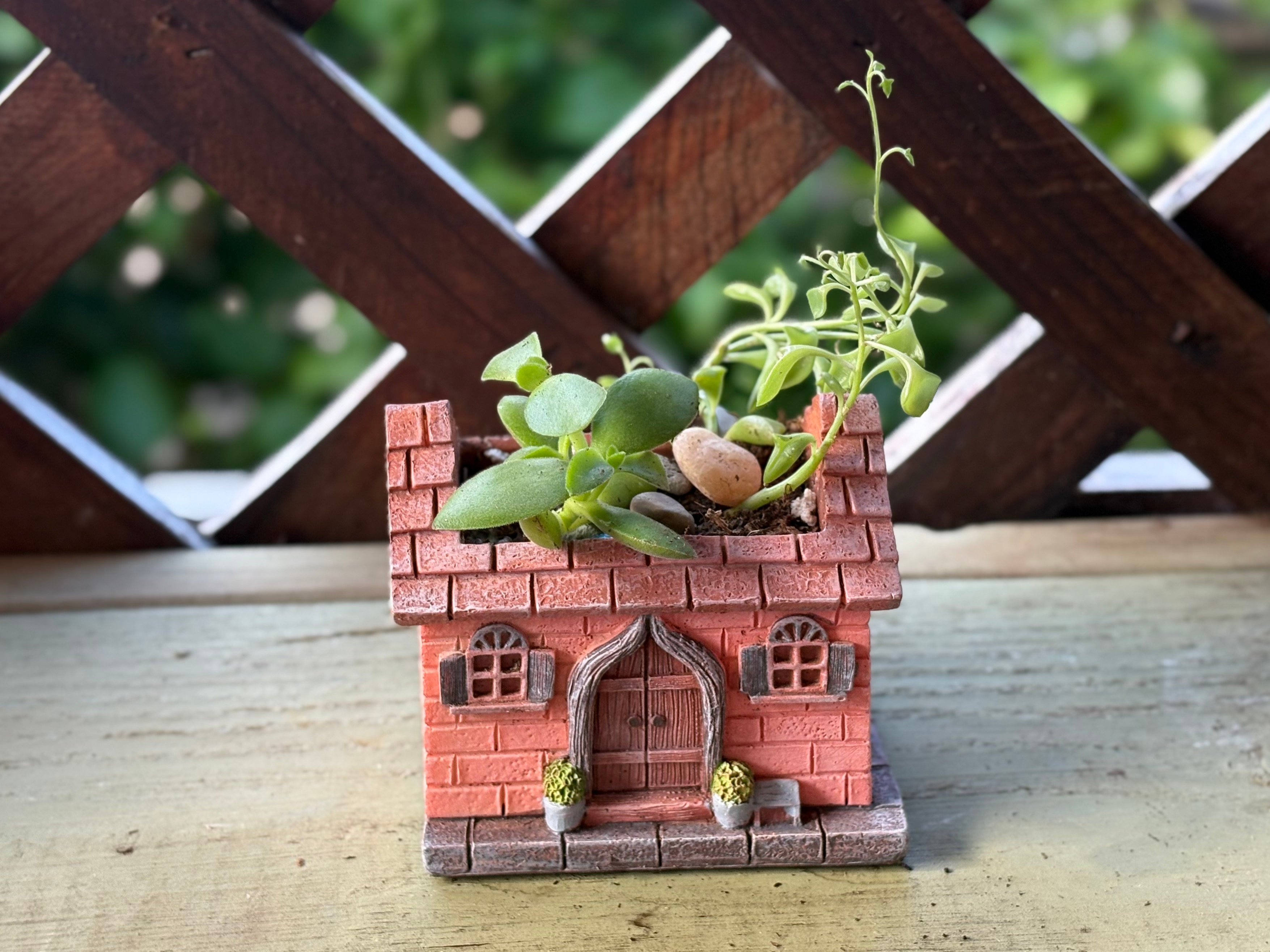 Red brick house
